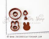 2D Bunny Head & Butt Cookie Cutter Set + COOKIE RECIPE | Easter Gift | Kids Treat | Easter Bunny | Ostern Keksausstecher | Paques Emporte Piece