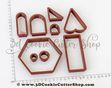3D Gingerbread Gazebo - Fairy House - Carousel Cookie Cutter Set | Fondant Cutters | Clay Cutters