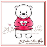 Polar Bear / Bear Cookie Cutter | Fondant Cutter | Clay Cutter