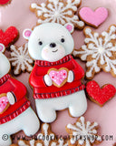 Polar Bear / Bear Cookie Cutter | Fondant Cutter | Clay Cutter
