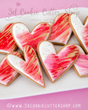 Rustic Hearts Cookie Cutter Set