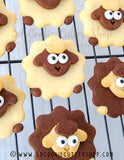 Stacked Sheep Cookie Cutter Set + COOKIE RECIPE | Biscuit - Fondant - Clay Cutters