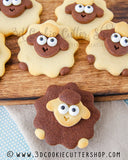 Stacked Sheep Cookie Cutter Set + COOKIE RECIPE | Biscuit - Fondant - Clay Cutters