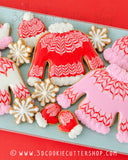 Winter Sweater Cookie Cutter | Fondant Cutter | Clay Cutter