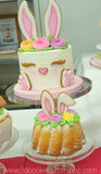 Bunny Cake Cookie Cutter Set | Fondant Cutters
