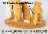 3D Mini Farm Animals Cookie Cutter Set (extra small!)