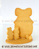 3D Easter Cookie Scene Cookie Cutter set