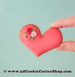 Asymmetrical Heart Cookie Cutter