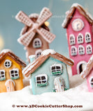Tiny Gingerbread House #2 Cookie Cutter Set