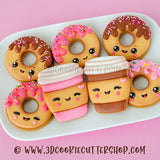 Coffee & Donut Cookie Cutter Set
