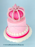 3D Crown Cake Topper Cutter Set | Biscuit - Fondant - Clay Cutters