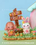 Bunny Couple Cookie Cutter Set