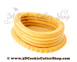 Easter Egg Cookie Box Cookie Cutter Set | Fondant Cutters | Clay Cutters