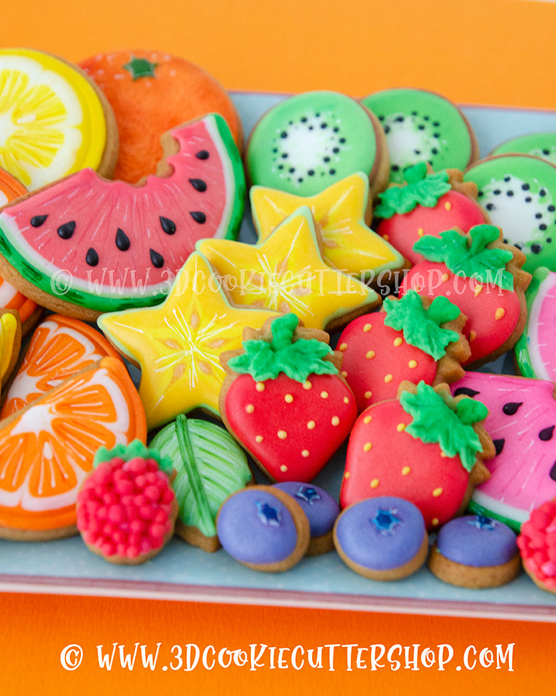 Strawberry Mini Cookie Cutter Set