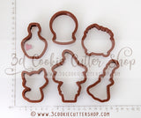 Hocus Pocus Mini Cookie Cutter Set | Biscuit - Fondant - Clay Cutters