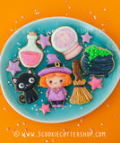 Hocus Pocus Mini Cookie Cutter Set | Biscuit - Fondant - Clay Cutters