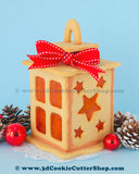 3D Gingerbread Lantern Cookie Cutter Set