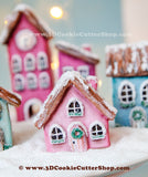 Tiny Gingerbread House #3 Cookie Cutter Set