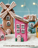 Tiny Gingerbread House #5 Cookie Cutter Set