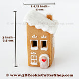 Tiny Gingerbread House #5 Cookie Cutter Set