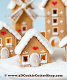 Tiny Gingerbread House #3 Cookie Cutter Set