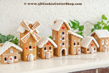 Tiny Gingerbread House #2 Cookie Cutter Set
