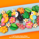 Tropical Birds Cookie Cutter Set