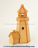 Gingerbread Lighthouse Cookie Cutter Set