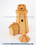 Gingerbread Lighthouse Cookie Cutter Set