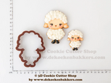 Sheep #2 Cookie Cutter