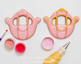 3D Princess Carriage Cookie Cutter Set