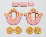 3D Princess Carriage Cookie Cutter Set