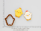 Easter Chick Cookie Cutter