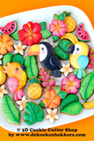 Tropical Birds Cookie Cutter Set