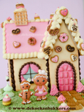 Gingerbread House Cookie Cutter set "Home Sweet Home"