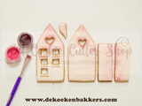 Small Gingerbread House #1 Cookie Cutter Set