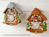 Gingerbread Cuckoo Clock House Cookie Cutter Set