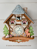 Gingerbread Cuckoo Clock House Cookie Cutter Set