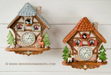 Gingerbread Cuckoo Clock House Cookie Cutter Set