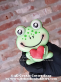 Frog & Heart Cookie Cutters