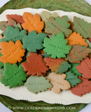 Autumn - Fall Leaf Cookie Cutter Set | Fondant - Clay - Biscuit Cutters