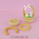 3D Basket / Planter Cookie Cutter Set