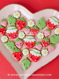 Strawberry Mini Cookie Cutter Set