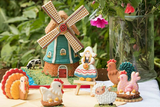 3D Gingerbread Windmill Cookie Cutter Set | Fondant Cutters | Clay Cutters