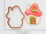 Toadstool House Cookie Cutter
