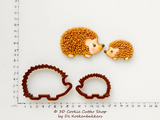 Hedgehog Mother & Baby Cookie Cutter Set