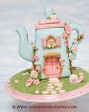 Gingerbread Teapot Cookie Cutter Set | Gingerbread House Kit