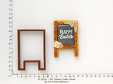 Standing Chalkboard Cookie Cutter | Fondat Cutter | Clay Cutter