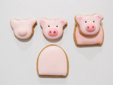 3D Mini Farm Animals Cookie Cutter Set (extra small!)