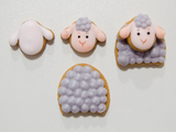3D Mini Farm Animals Cookie Cutter Set (extra small!)